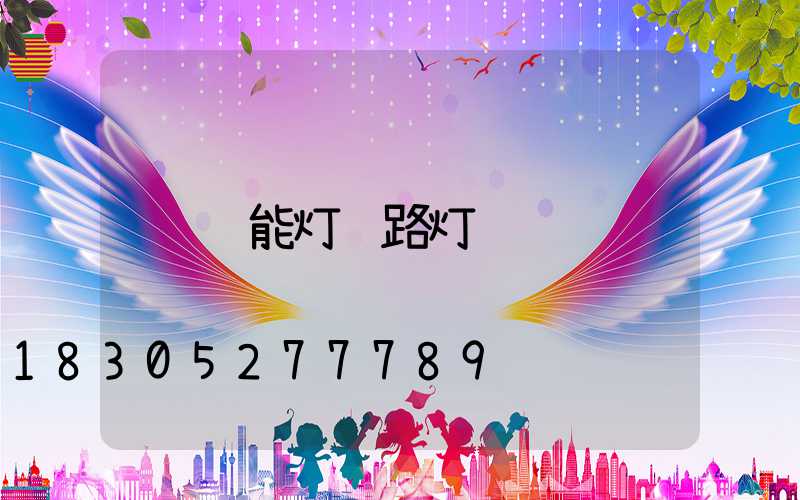 节能灯 路灯